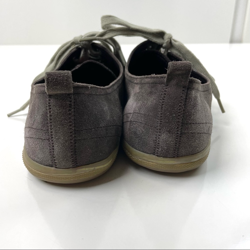 Prada Low Profile Brown Suede Shoes - Picture 5 of 7